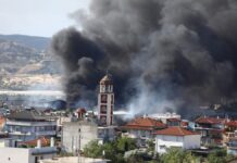 Φωτιά στη Θεσσαλονίκη: Συγκλονιστικό βίντεο