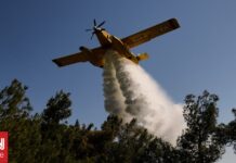 Τουρκία: Μεγάλη πυρκαγιά στα Μούγλα – Πνέουν ισχυροί άνεμοι