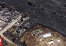 Γαλλία: Εικόνες βιβλικής καταστροφής από drone – Βομβαρδισμένο το χωριό Porge από την πύρινη λαίλαπα