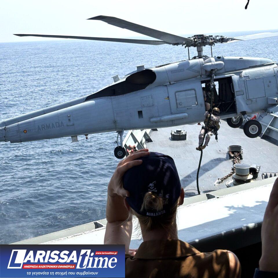 O Eλληνας διοικητής της επιχείρησης «Ασπίδες» υποδέχθηκε την Κάγια Κάλλας-2