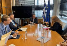 Η προστασία φέτας και ελαιολάδου στο επίκεντρο της συνάντησης Σχοινά με την Πρεσβευτή της Αυστραλίας