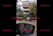 Κακοκαιρία στην Αττική: Πτώση δέντρου και κολώνας στο Ψυχικό