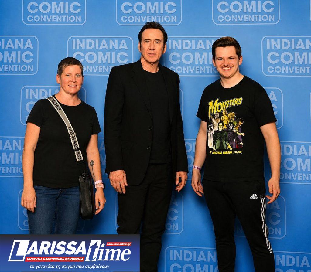 Indiana Comic Convention: Τα κλικ που έκαναν “πλουσιότερο” τον Κέιτζ, και πιο ευτυχισμένους τους φαν