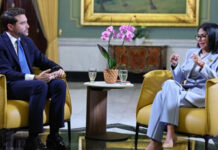 Η Ντέλσι Ροντρίγκεζ απαντά στο αν συνεργάστηκε με τις ΗΠΑ για την σύλληψη του Μαδούρο – Ο ρόλος του Ρούμπιο