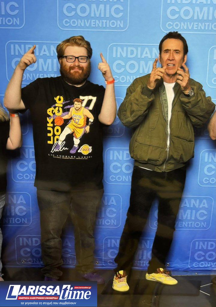 Indiana Comic Convention: Τα κλικ που έκαναν “πλουσιότερο” τον Κέιτζ, και πιο ευτυχισμένους τους φαν