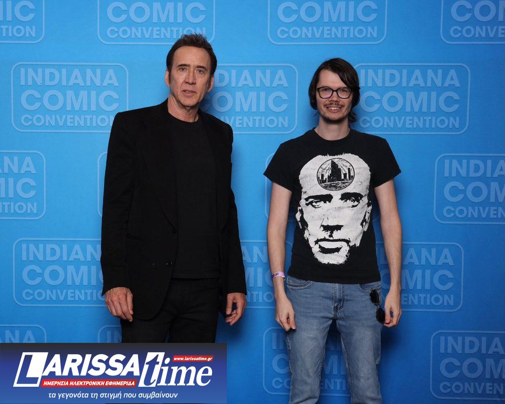 Indiana Comic Convention: Τα κλικ που έκαναν “πλουσιότερο” τον Κέιτζ, και πιο ευτυχισμένους τους φαν