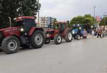 Μηχανοκίνητη πορεία των αγροτών για το κόστος παραγωγής και τις αποζημιώσεις