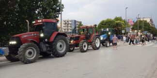 Μηχανοκίνητη πορεία των αγροτών για το κόστος παραγωγής και τις αποζημιώσεις