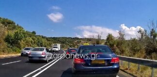 Βίντεο-σοκ από τον ΒΟΑΚ: Αυτοκίνητο μπήκε στο αντίθετο ρεύμα για να κάνει προσπέραση