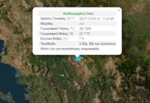 Σεισμός 4,5 Ρίχτερ στα Ιωάννινα