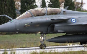 Ελληνικά Rafale πάνω από τα Ηλύσια Πεδία