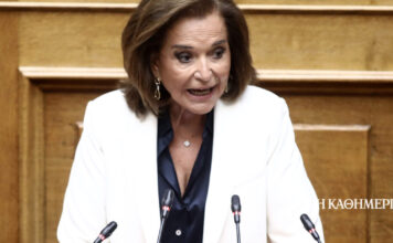 Ντόρα Μπακογιάννη: «Παρών» στην πρόταση για μία και εξαετή θητεία του ΠτΔ