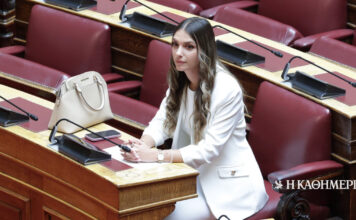 Βουλή: Ορκίστηκε βουλευτής Ανατολικής Αττικής η Μυρτώ Κοροβέση