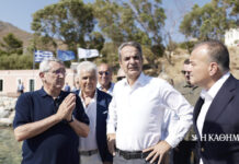 Μητσοτάκης από Αγαθονήσι: Θα εμποδίσουμε τους διακινητές να εκμεταλλεύονται απελπισμένους ανθρώπους