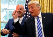 Η FIFA ακύρωσε την κόκκινη κάρτα του Φολαρίν Μπαλογκάν ύστερα από τηλεφώνημα του Τραμπ στον Ινφαντίνο