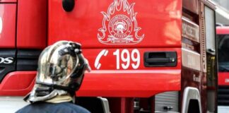 Φωτιά σε δασική έκταση στο Καρπενήσι