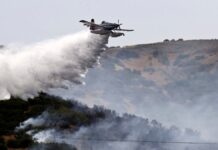 Φωτιά σε χαμηλή βλάστηση στη Σαμοθράκη