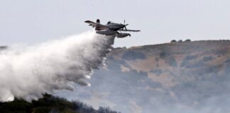 Φωτιά σε χαμηλή βλάστηση στη Σαμοθράκη