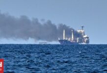 Η Μόσχα λέει ότι έπληξε πλοίο που μετέφερε όπλα για την Ουκρανία