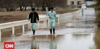 Έξι νεκροί από τις ιστορικές βροχοπτώσεις στην Ιαπωνία – Χωρίς ρεύμα 26.000 νοικοκυριά