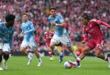 Νότιγχαμ 2-2: «Όρθια» στο Άνφιλντ η Φόρεστ, στο τέλος γλίτωσαν οι Reds