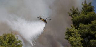 Υψηλός κίνδυνος για εκδήλωση πυρκαγιάς αύριο (8/8) σε Κρήτη και Βόρειο Αιγαίο
