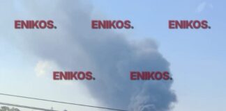 Σαλαμίνα: Εντός του Ναυστάθμου η φωτιά