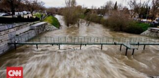 Σφοδρές βροχοπτώσεις πλήττουν την Ισπανία – Επτά τραυματισμοί και εκκενώσεις