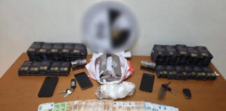 Ηράκλειο: Εξάρθρωση κυκλώματος με 1,8 κιλά κοκαΐνης, χιλιάδες αναβολικά και 2.100 ευρώ