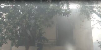 Θεσσαλονίκη: Φωτιά σε κτίριο στο κέντρο της πόλης – Μάχη να μην επεκταθεί σε διπλανά κτίσματα