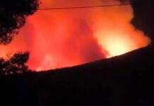 Εκκενώνεται η Ψάθα – Οδηγία του 112 για Αλεποχώρι και Μέγαρα