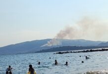 Χωρίς ενεργό μέτωπο οι φωτιές στο Βόλο