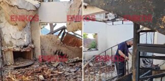 Καταστράφηκε ολοσχερώς το εξοχικό του Τάσου Χαλκιά στο Πόρτο Γερμενό – «Έχυσα αίμα για να το κάνω»