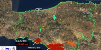 Meteo: Βαρύς ο απολογισμός των πυρκαγιών στο Ρέθυμνο