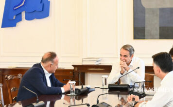 Συνάντηση Μητσοτάκη – Αγγελούδη στο Μαξίμου – Τι συζήτησαν