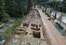 Στην τελική ευθεία η ανάδειξη των αρχαιοτήτων της Βασιλίσσης Όλγας – Στο φως το μοναδικό ρωμαϊκό οικοδομικό συγκρότημα της Αθήνας