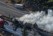 Νέες συγκλονιστικές εικόνες από το σφοδρό τροχαίο με έναν νεκρό στη Φθιώτιδα
