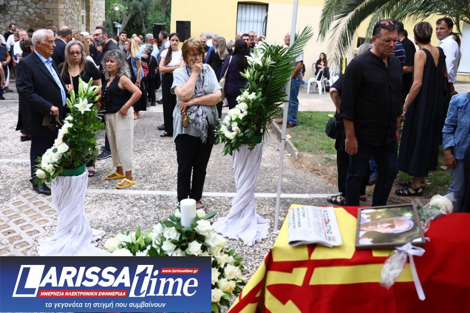 Σπύρος Χαλβατζής: Σε κλίμα συγκίνησης το τελευταίο «αντίο»  (εικόνες)-5
