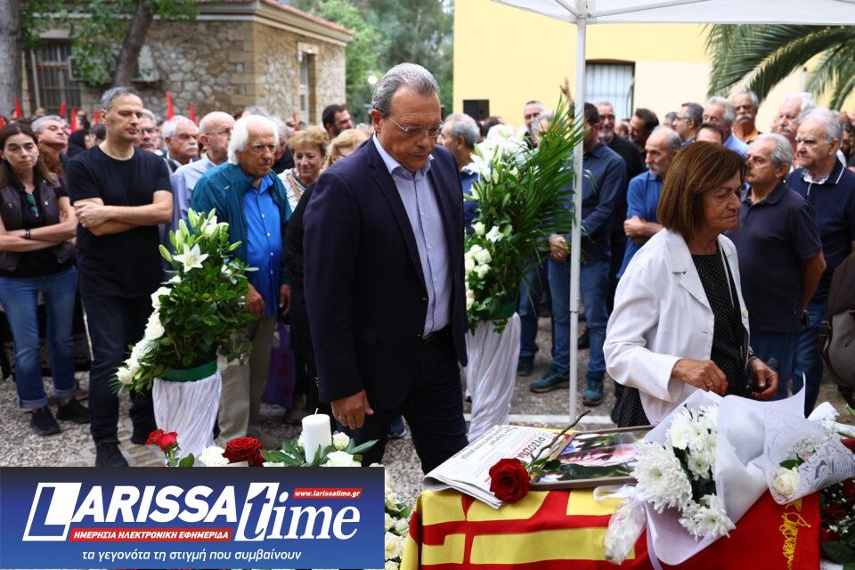 Σπύρος Χαλβατζής: Σε κλίμα συγκίνησης το τελευταίο «αντίο»  (εικόνες)-2