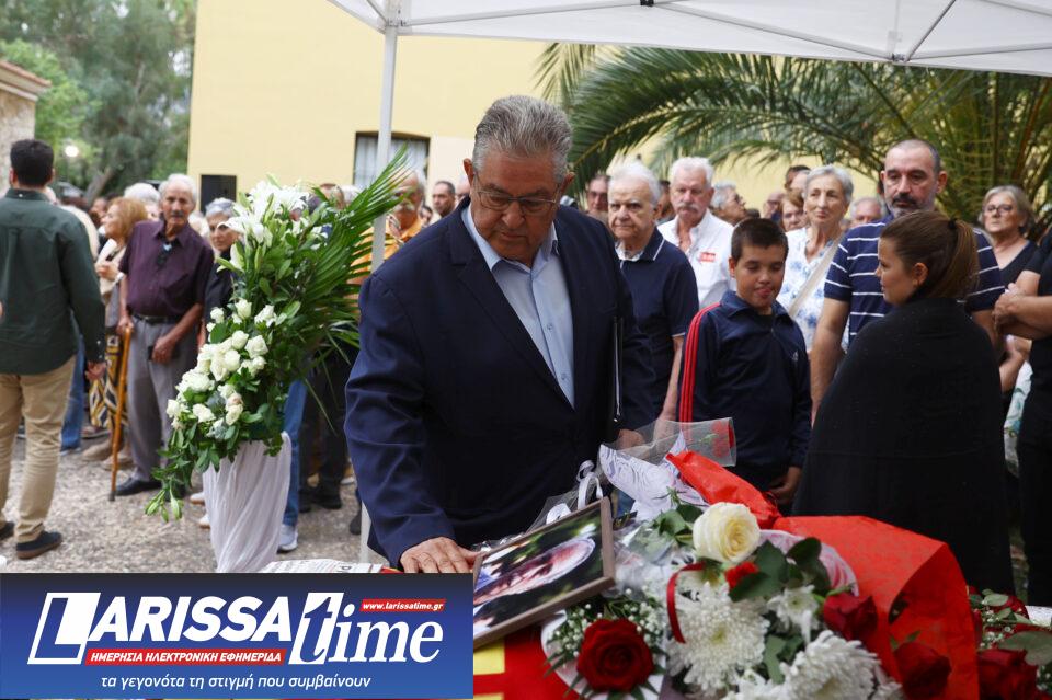 Σπύρος Χαλβατζής: Σε κλίμα συγκίνησης το τελευταίο «αντίο»  (εικόνες)-1