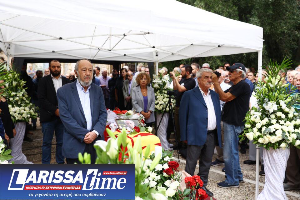 Σπύρος Χαλβατζής: Σε κλίμα συγκίνησης το τελευταίο «αντίο»  (εικόνες)-6