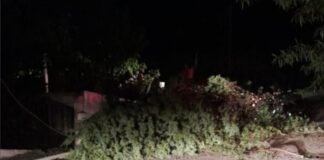 Ισχυρή κακοκαιρία με χαλάζι και θυελλώδεις ανέμους, προκάλεσε διακοπή ρεύματος