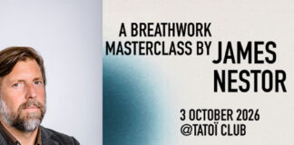 Ο James Nestor στην Αθήνα για ένα αποκλειστικό Breathwork Masterclass
