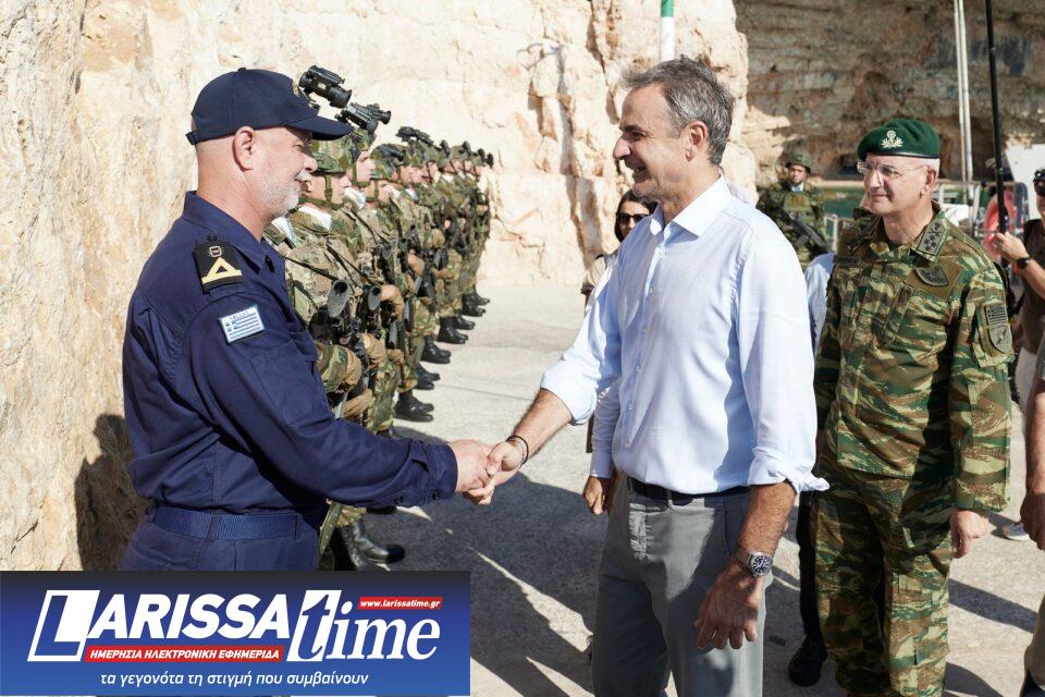 Μητσοτάκης από Καστελλόριζο: Εργα 27 εκατ. ευρώ για υποδομές – «Εως το 2030 να έχουμε κλείσει όλα τα ανοιχτά μέτωπα»-1