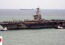 Το αμερικανικό αεροπλανοφόρο Lincoln αναχώρησε από την Ταϊλάνδη μετά από μια επίσκεψη ανάπαυλας
