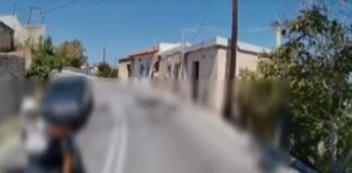 Κρήτη: Προσπέραση πάνω σε στροφή προκαλεί οργή – Για ελάχιστα εκατοστά αποφεύχθηκε η σύγκρουση ΙΧ και μηχανής