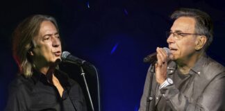 Ο Κώστας Τουρνάς και ο Διονύσης Τσακνής στη Μονή Λαζαριστών
