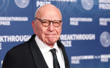 Γεύμα Μητσοτάκη με τον μεγιστάνα των media Ρούπερτ Μέρντοχ