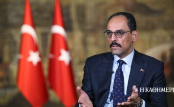 Yeni Safak: Τα μηνύματα του Καλίν στην Αθήνα