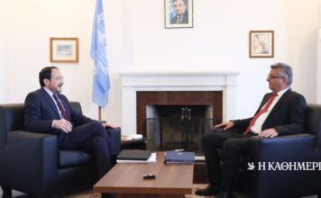 Κύπρος: Νέο τετ α τετ Χριστοδουλίδη – Ερχιουρμάν